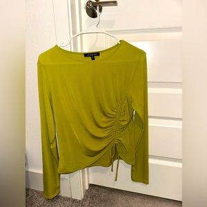 Mixed threads Los Angeles green blouse size XL